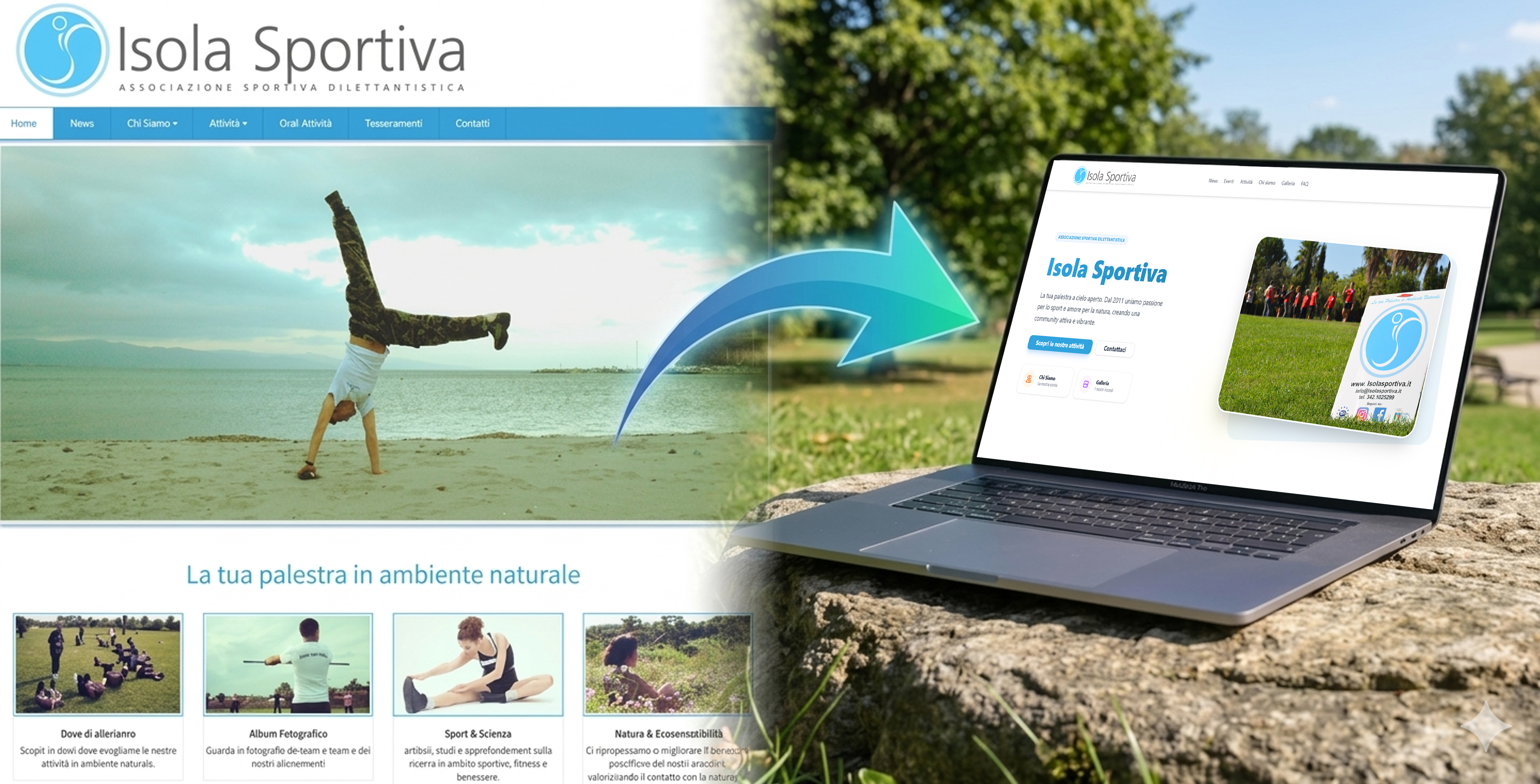 Nuovo sito di Isola Sportiva!